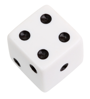  dice showing four